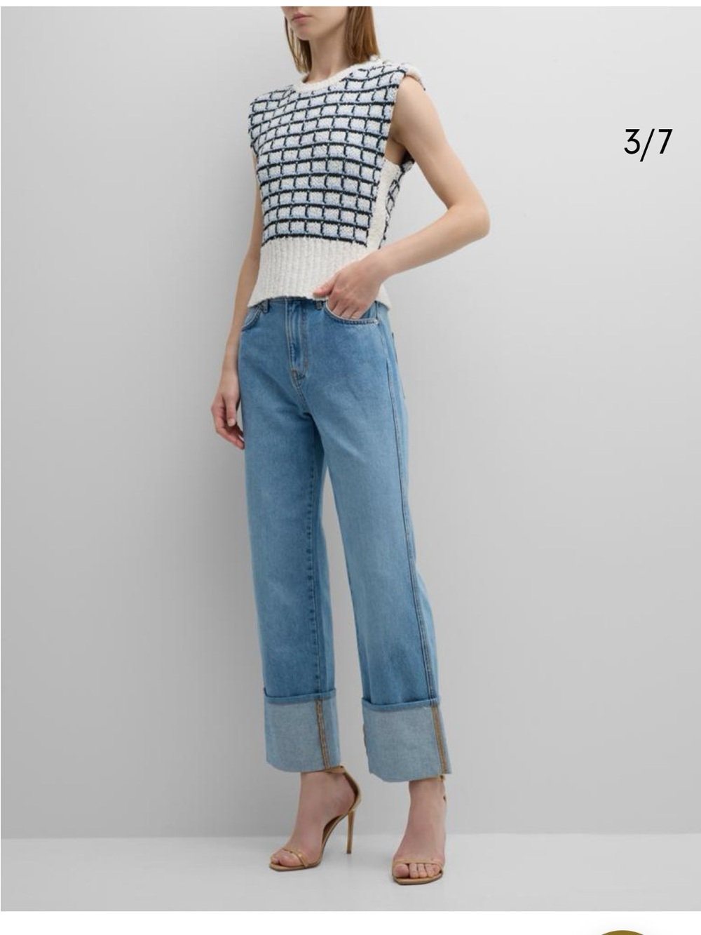 Veronica Beard Dylan straight High Rise Jean